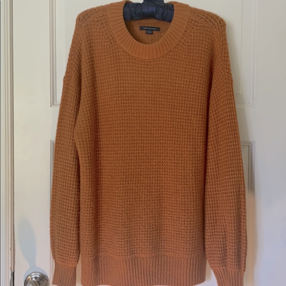 Burnt Orange AE Knit Sweater
